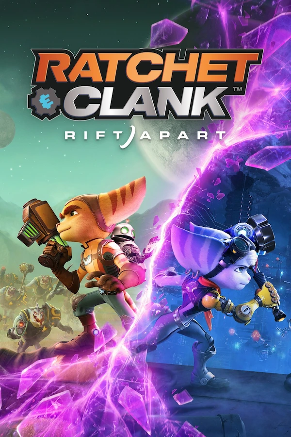 Cover For The Game Ratchet & Clank Rift Apart